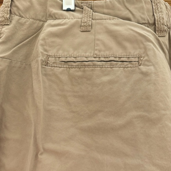 J. Crew NWOT Tan Utility Chino Classic Twill Cotton Roll Up Shorts size 12 - Picture 9 of 15